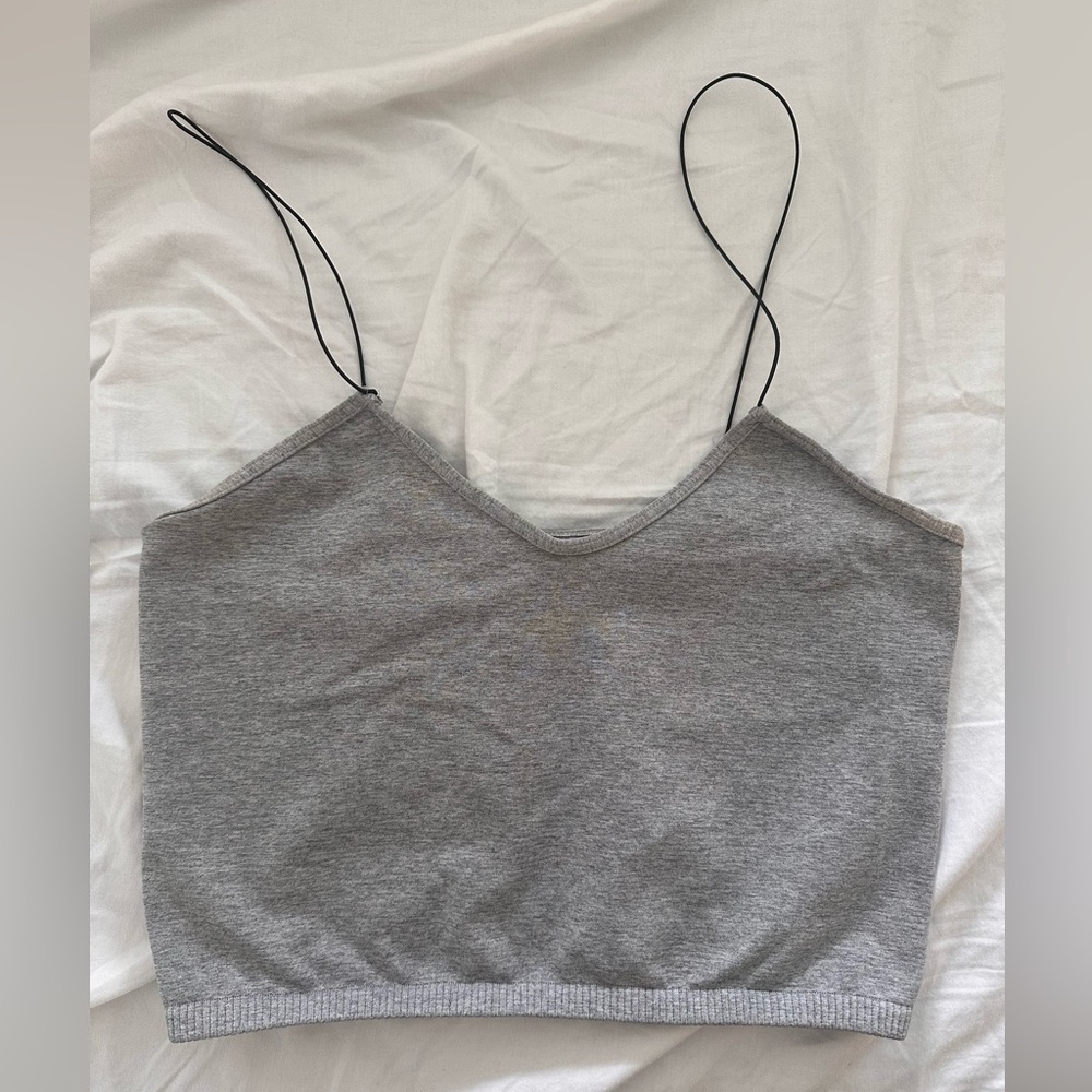 Free People Brami Tank in GRAY